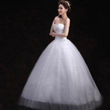 Load image into Gallery viewer, Bridal Dresses Wedding Dress Bridal Floor length Slim Dresses Strapless Bandage Wedding Dress