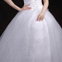 Load image into Gallery viewer, Bridal Dresses Wedding Dress Bridal Floor length Slim Dresses Strapless Bandage Wedding Dress