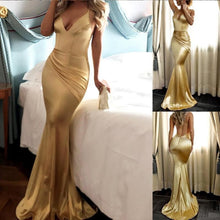Load image into Gallery viewer, Sexy Wedding Bridesmaid Long Dress