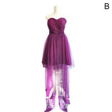 Load image into Gallery viewer, New Women Sleeveless Off The Shoulder Party Dress Bridamaid Grown Wedding Dress