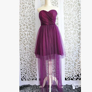 New Women Sleeveless Off The Shoulder Party Dress Bridamaid Grown Wedding Dress