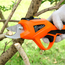 Load image into Gallery viewer, Electric Pruning Shear Rechargeable Home Garden Scissors Cordless Secateur Fruit Tree Branches Cutter 3.6V 1.5AH 1.2S / time 15-20min(UK Plug)