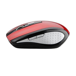 2.4G 4 Buttons Gaming Mouse Wireless Optical Mouse with DPI Switch (Red)