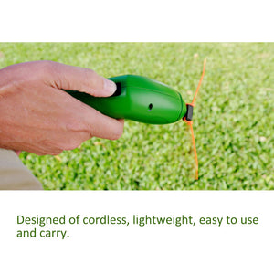 Cordless Zip Lawn Mower Weeder Weed Trimmer for Grass Garden Courtyard