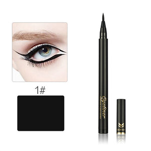 Waterproof Liquid Eyeliner Pen Eye Makeup Cosmetics Smudge-proof Fast Dry Eye Makeup Gel Seal Stamp Tool