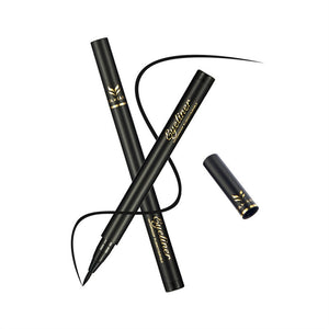 Waterproof Liquid Eyeliner Pen Eye Makeup Cosmetics Smudge-proof Fast Dry Eye Makeup Gel Seal Stamp Tool