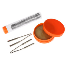 Load image into Gallery viewer, Household Electric Soldering Iron Lighting Solder Gun Set Rapid Heating with Solder Tip Paste Wire 220-240V 100W