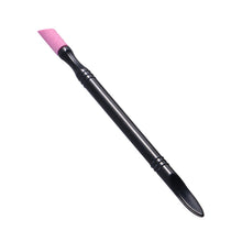 Load image into Gallery viewer, Double-end Nail Professional Engraving Pen Quartz Cuticle Pushers Dead Skin Remover Manicure Tools (Black)