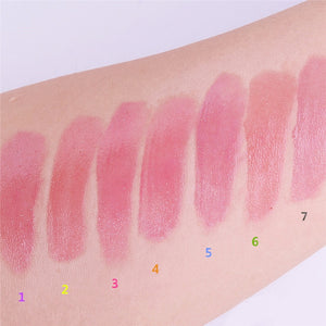 Lipsticks Temperature Color Changing Lipstick Moisturizing Make Up Lip Stick (No. 3 Rosy)