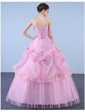 Load image into Gallery viewer, Luxurious Design New Pink Flower Wedding Dress/ Evenign Dress/ Party Dress