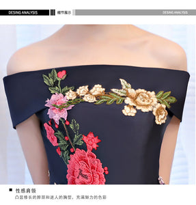 Chinese Style Embroidery Brand New Wedding Dress