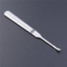 Load image into Gallery viewer, Manicure Tool Exfoliating Dead Skin Stainless Steel Dead Skin Push Nail Steel Push Double Head Pick Nail Polish Unloading Tool