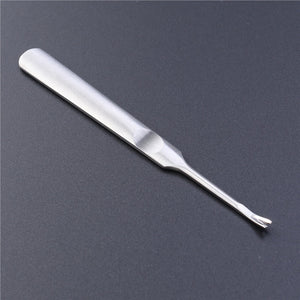 Manicure Tool Exfoliating Dead Skin Stainless Steel Dead Skin Push Nail Steel Push Double Head Pick Nail Polish Unloading Tool