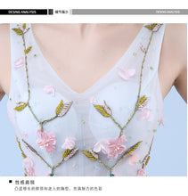 Load image into Gallery viewer, Sweet Design Flower Embroidery Short Wedding Dress/Party Dress/Evening Dress