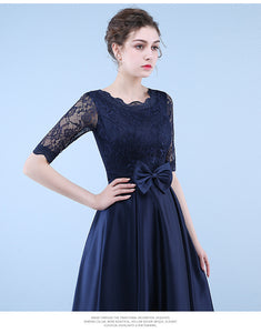 Brand New Fashion Navy Lace Party Dress/ Wedding Dress/ Evening Dress
