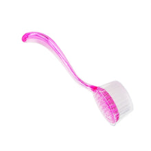 Load image into Gallery viewer, Nail Art Dust Remover Brush with Lid Acrylic Crystal Nail Manicure Pedicure Power Cleaner Brush for Home Salon (Random Color)