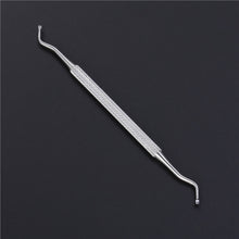 Load image into Gallery viewer, Cuticle Spoon Pusher Remover Tool Stainless Steel Spoon Nail Cleaner for Men Women