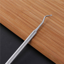 Load image into Gallery viewer, Cuticle Spoon Pusher Remover Tool Stainless Steel Spoon Nail Cleaner for Men Women