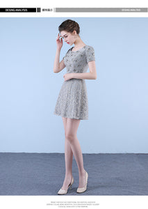 Exquisite Slim Design Lace Wedding Dress/Party Dress/Evening Dress