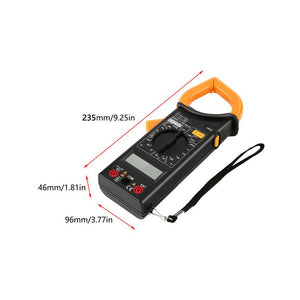 M266C AC/DC Digital Clamp Meter Handheld Multimeter Voltage Current Resistance Temperature Frequency Electrical Tester