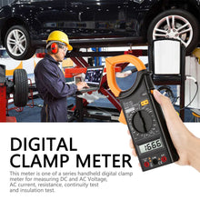Load image into Gallery viewer, M266C AC/DC Digital Clamp Meter Handheld Multimeter Voltage Current Resistance Temperature Frequency Electrical Tester