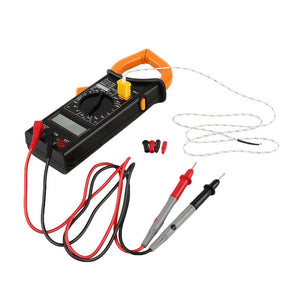M266C AC/DC Digital Clamp Meter Handheld Multimeter Voltage Current Resistance Temperature Frequency Electrical Tester