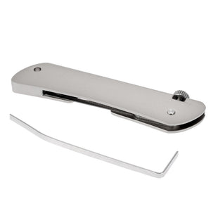 Portable Foldable Stainless Steel Door Lock Pick Opener Set Locksmith Tool