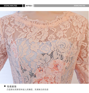 Brand New Flower Print Lace Dress /Wedding Dress/Party Dress/Evening Dress
