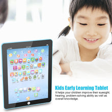 Load image into Gallery viewer, Kids Baby Early Learning Tablet Toy Educational Electronic Device for Toddlers
