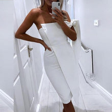 Load image into Gallery viewer, Fashion Ladies off the shoulder dress Strapless Dress Sexy Bodycon Dress