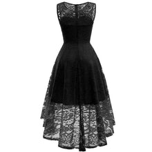 Load image into Gallery viewer, Women Fashion Lace Irregular Dress Sleeveless Party Evening Sexy Mini Dress