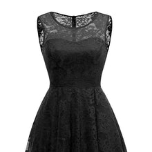 Load image into Gallery viewer, Women Fashion Lace Irregular Dress Sleeveless Party Evening Sexy Mini Dress