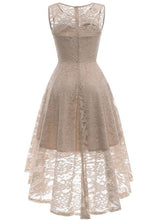 Load image into Gallery viewer, Women Fashion Lace Irregular Dress Sleeveless Party Evening Sexy Mini Dress