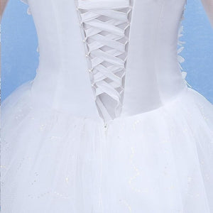 Vintage Wedding Dresses A line Long Sleeves Appliques Lace Wedding Gown Bridal Dresses