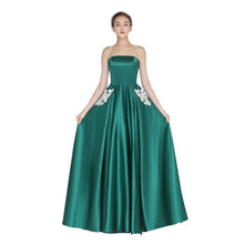 Load image into Gallery viewer, Women Fashion Strapless Maxi Dress Bridesmaid Sexy Evening Gown Cocktail Dresses Vestidos NEW
