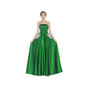 Women Fashion Strapless Maxi Dress Bridesmaid Sexy Evening Gown Cocktail Dresses Vestidos NEW
