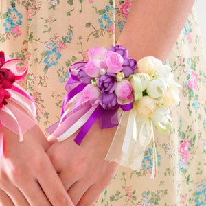 Wrist Pearl Corsage