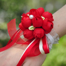 Load image into Gallery viewer, Wrist Pearl Corsage