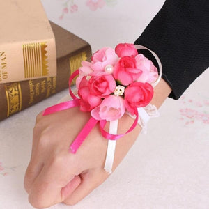 Wrist Pearl Corsage