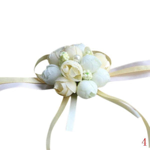 Wrist Pearl Corsage