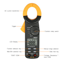 Load image into Gallery viewer, VICHY 1999 Counts Digital Clamp Meter AC/DC Voltage AC Current Auto Range Portable Handheld LCD Display Auto-ranging Clamp Multimeter Resistance Diode Tester