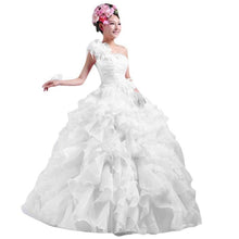 Load image into Gallery viewer, Romantic Colorful Formal A Line Beading Quinceanera Dresses Beautiful Party Wedding Dress Ball Gown