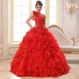 Romantic Colorful Formal A Line Beading Quinceanera Dresses Beautiful Party Wedding Dress Ball Gown