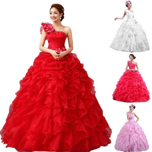 Romantic Colorful Formal A Line Beading Quinceanera Dresses Beautiful Party Wedding Dress Ball Gown