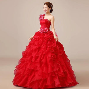 Romantic Colorful Formal A Line Beading Quinceanera Dresses Beautiful Party Wedding Dress Ball Gown