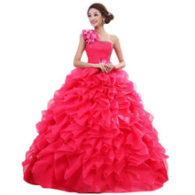 Load image into Gallery viewer, Romantic Colorful Formal A Line Beading Quinceanera Dresses Beautiful Party Wedding Dress Ball Gown