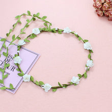 Load image into Gallery viewer, Boho Ladies Floral Flower Festival Wedding Garland Hair Head Band Beach Party