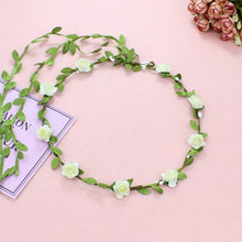 Load image into Gallery viewer, Boho Ladies Floral Flower Festival Wedding Garland Hair Head Band Beach Party