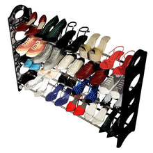 Load image into Gallery viewer, 4/6/10 Tier 18/20/30/50 Pair Storage Organizer Free Standing Shoe Tower Rack